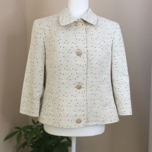 Talbots Polka Dots Jacket
